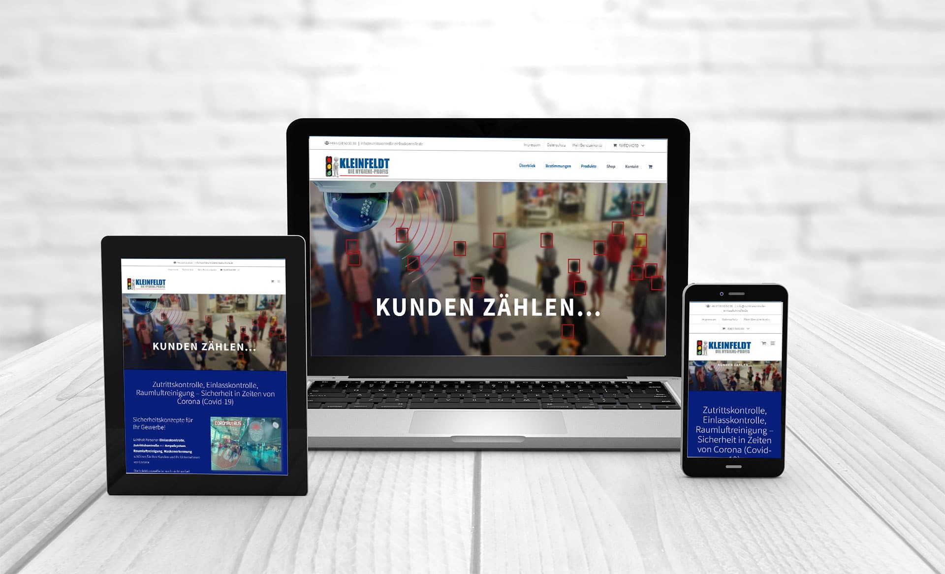 Professional web design, references access control