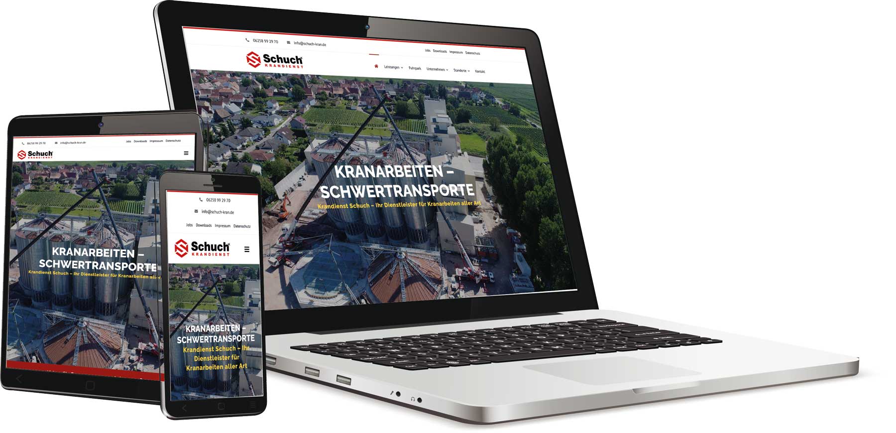 Professionelles Webdesign! Pflege inklusive! Rundum abgesichert! 