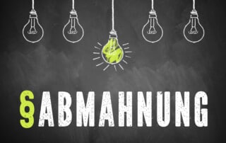 Gründe einer Abmahnung