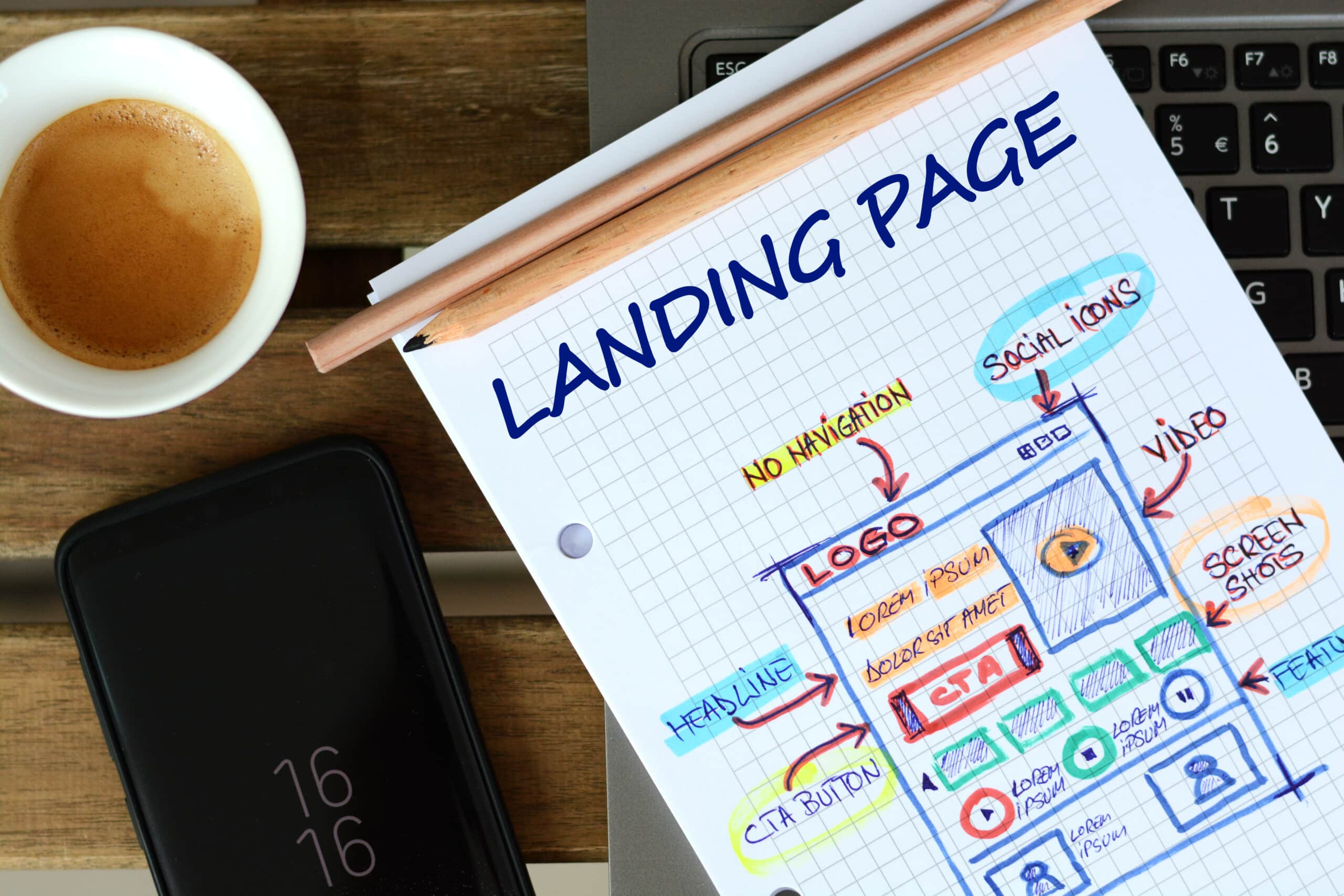 Diese Elemente sollte Ihre Landingpage enthalten!