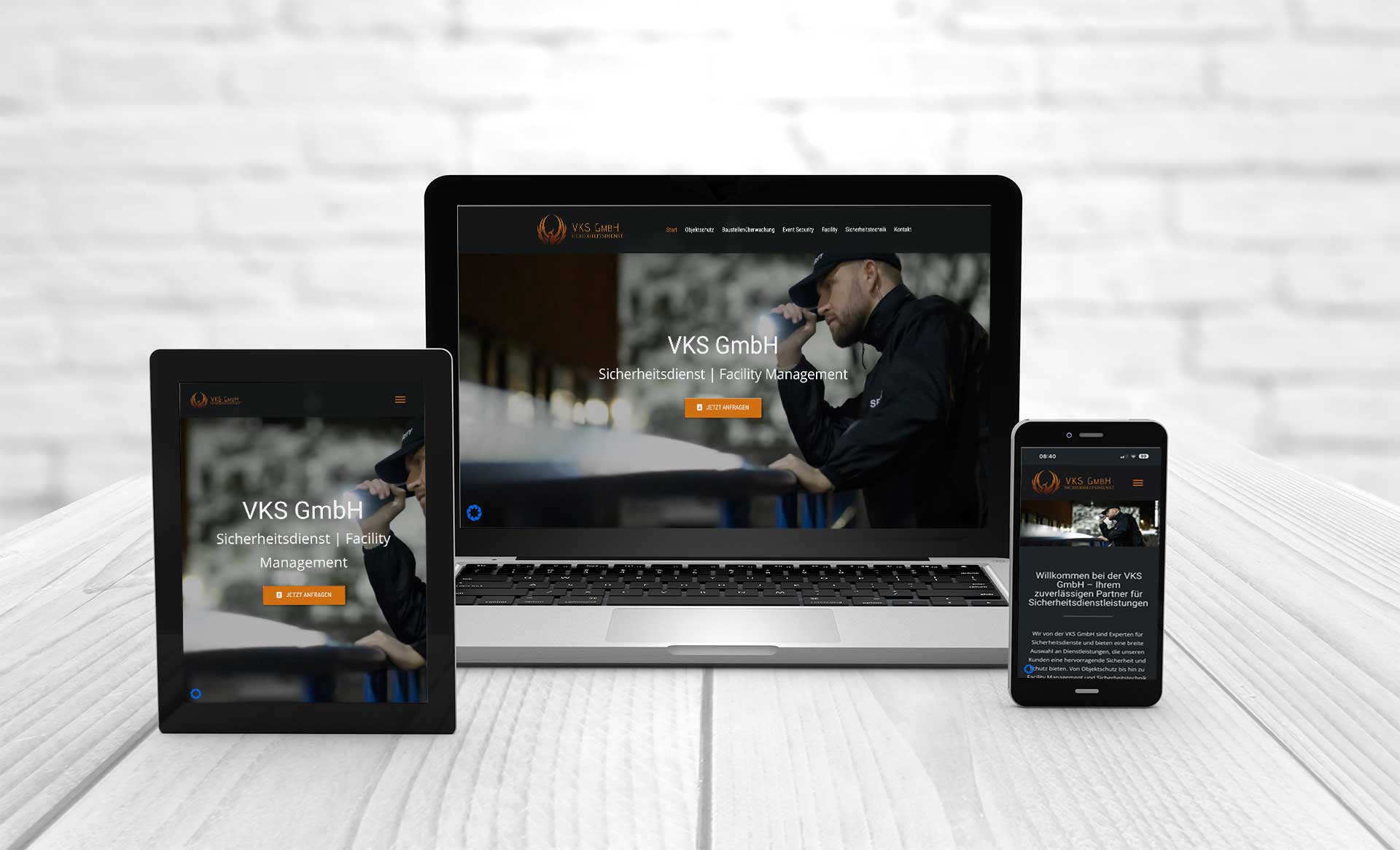 Webdesign Referenzen VKS GmbH